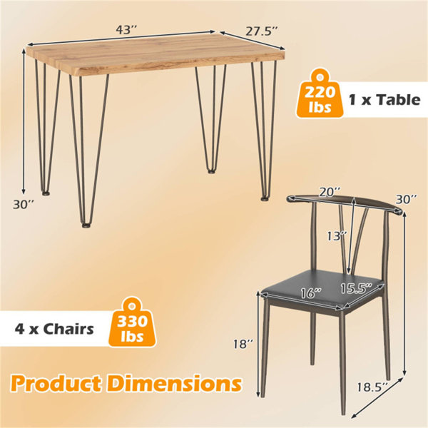 Dimensions du produit