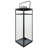 Modern Metal Black Rectangular Lantern-1667089182