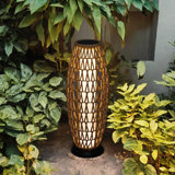 29'' Solar Powered Integrated LED Outdoor Floor Lamp