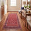 Tapis traditionnel en granit à motif floral intégral, couleur marine, orange, or, vert, crème, ivoire. Lavable à la machine, antidérapant, à poils courts, pour l'intérieur et l'extérieur, adapté aux animaux domestiques. Convient au salon, à la chambre à coucher, à la salle à manger, à l'entrée, au corridor et au bureau.-188622950