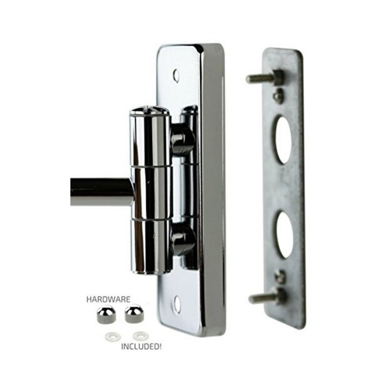 Miroir de maquillage / rasage lumineux MFM85, Chrome poli