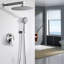 Système de douche mural mural avec soupape brute-86770935