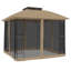 Cascia Powder Coated Steel Gazebo-1889215935