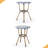 FRENCH BISTRO TABLE ,MODERN STURDY STRUCTURE