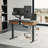 Stonington Height Adjust Electric Standing Desk-72243193-72243191
