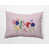 Motif floral rose clair