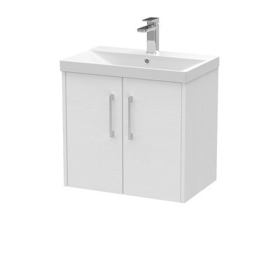 Juno 600mm Single Bathroom Vanity with Integrated Vitreous China Basin