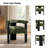 Ballycor 24"W Modern Boucle Dining Chair with Solid Wood Legs-124597490