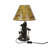 Ensemble de lampes de table 21 "en brun adonica