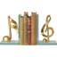 Serre-livres en verre musical Christos