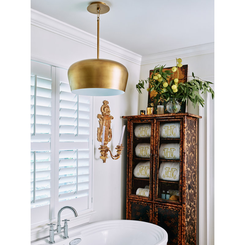 Bumper 1 - Light Pendant, Warm Brass
