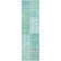 Premium Machine Washable Prisco Teal Rug