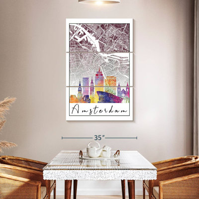 Carte de la ville de Aliaz Amsterdam