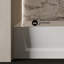 Baignoire d'angle Virage 60 po x 30 po avec bonde à droite et tablier-64882026
