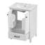 Meuble-lavabo 24 po avec lavabo simple, 1 tiroir et 2 portes