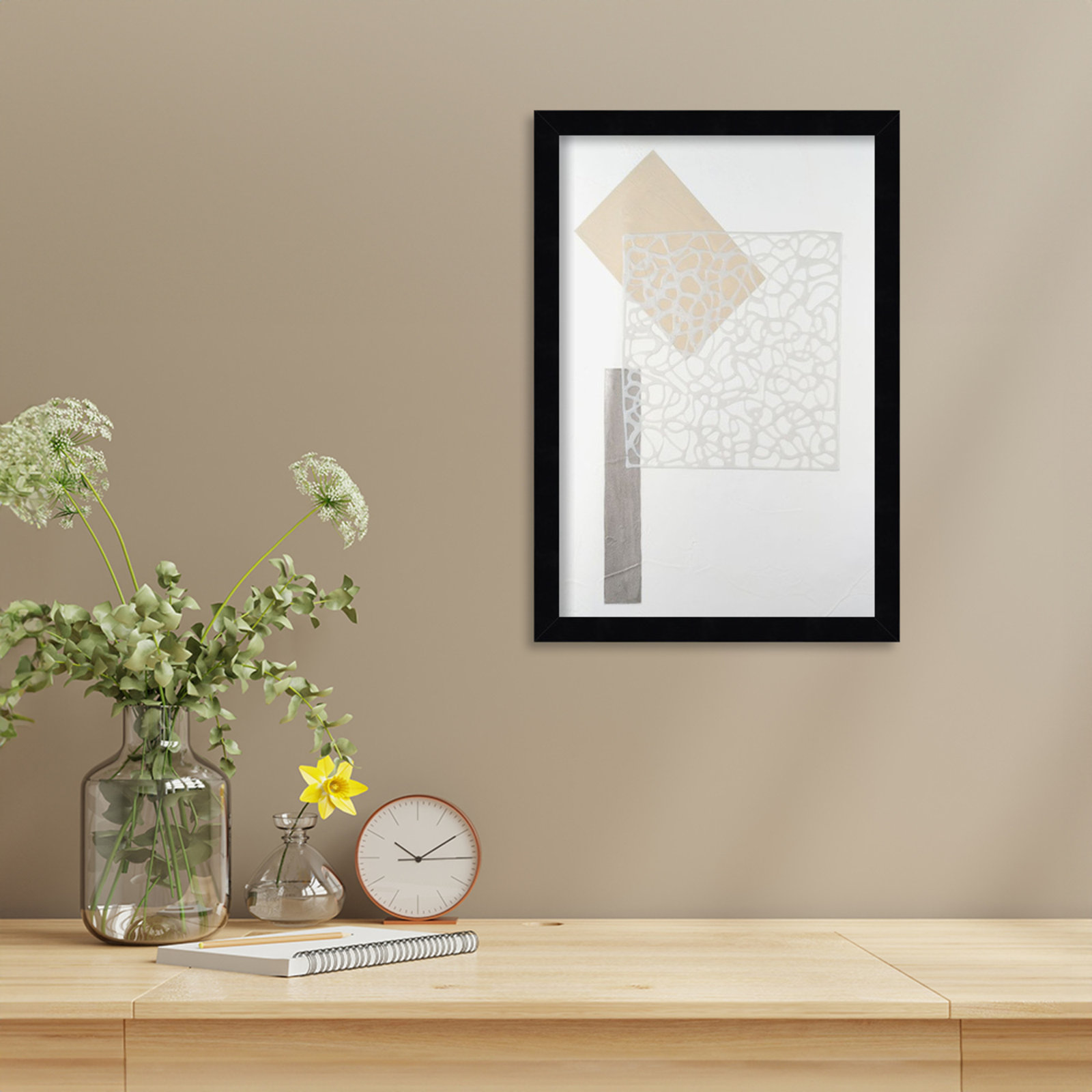 Nooks and Crannies No. 3 Print, Black, 17" H x 12" W