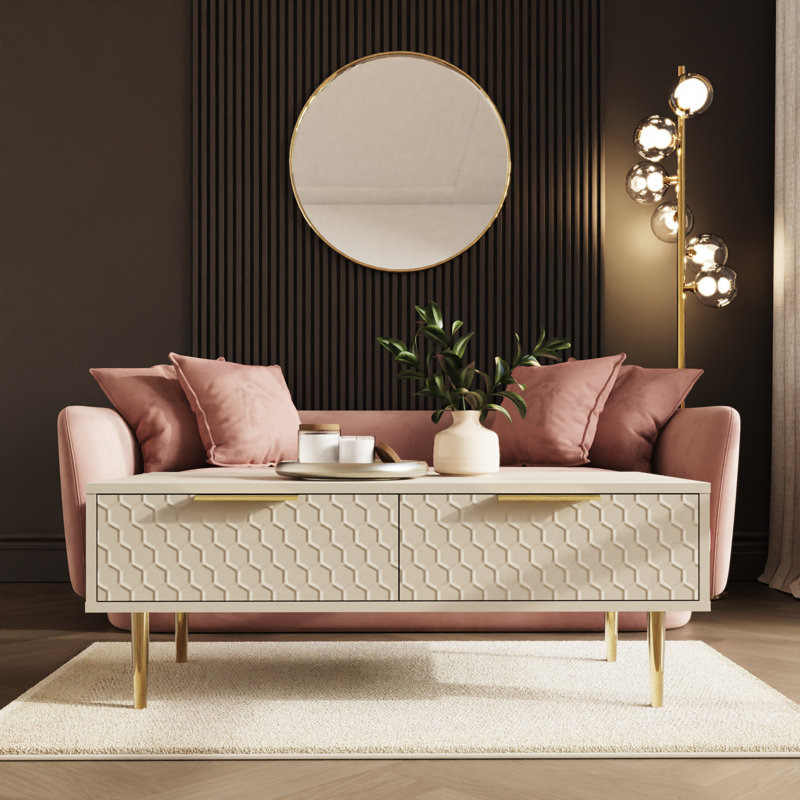 Annalaura Coffee Table with Storage