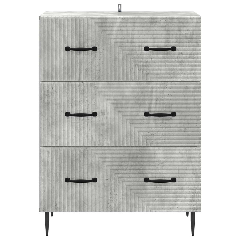 Rectangle Accent Chest, Concrete Grey