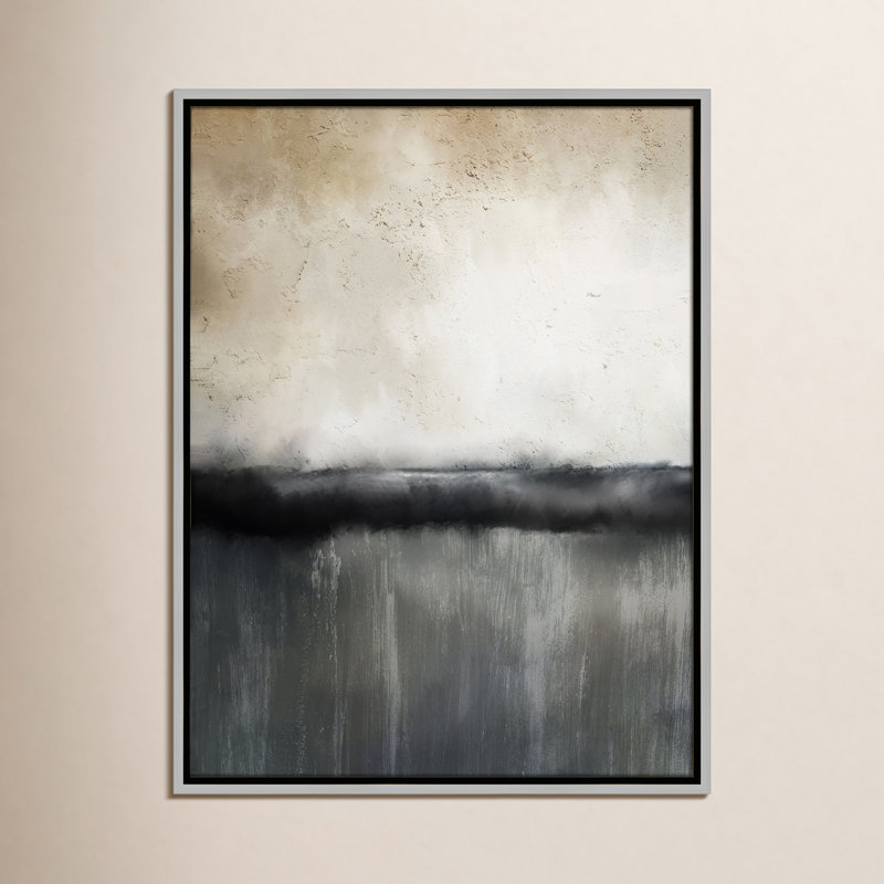 Sunset by Kimberly Allen Print, Picture Framed Canvas, 61.5" H x 41.5" W, Silver