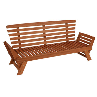 Curtice 165cm Wide Patio Sofa with Cushions
