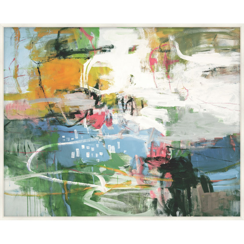 Charm The Path 1 Framed Print Canvas, 39.16" H x 48.16" W