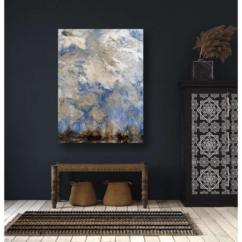 Nothing But Blue Sky - Artist Enhanced Canvas Print, 24" H x 20" W x 1.75" D, White Framed Canvas