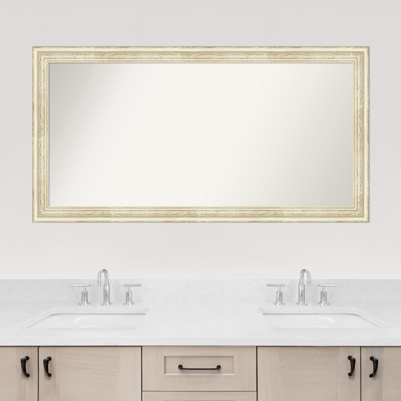 Miroir mural pour salle de bain Country, Rectangle, H 26,5 po x l 50,5 po