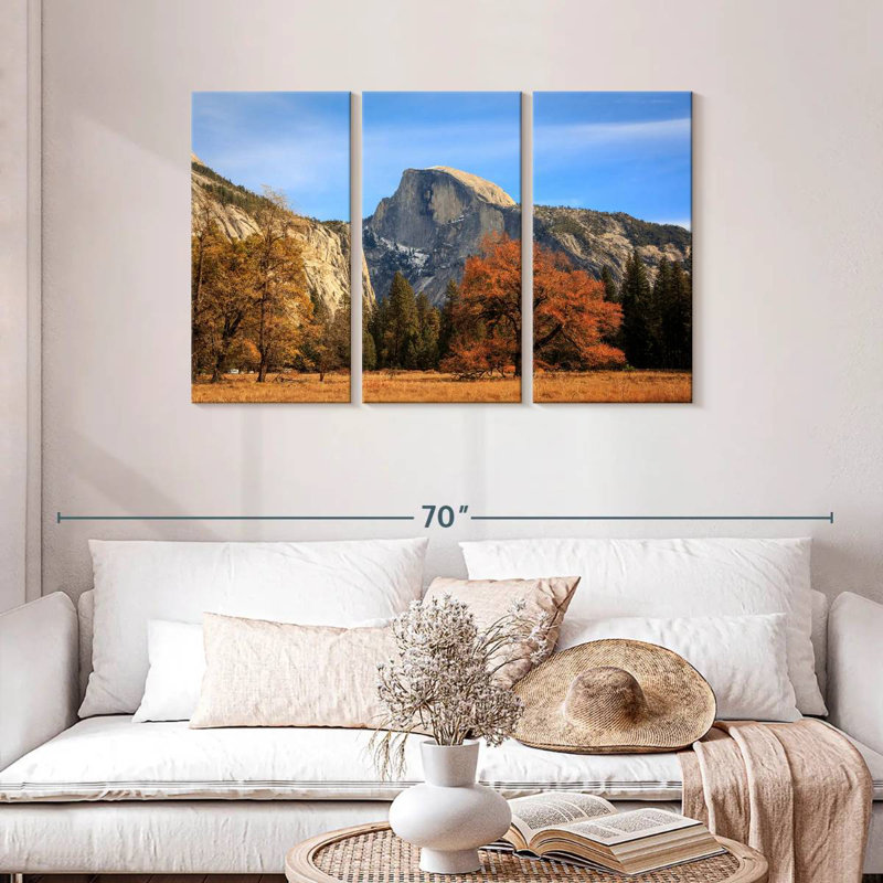 Alvord Yosemite Autumn Foliage, 28" H x 45" W
