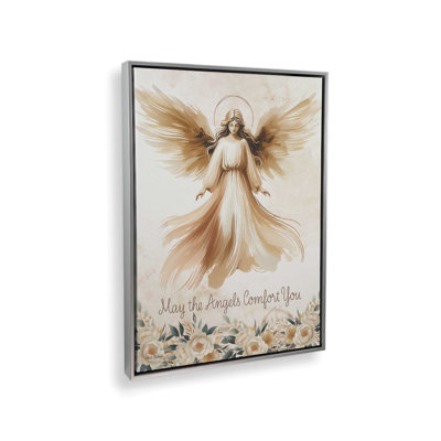 «May the Angels Comfort You» par Nicole DeCamp, reproduction d'art
