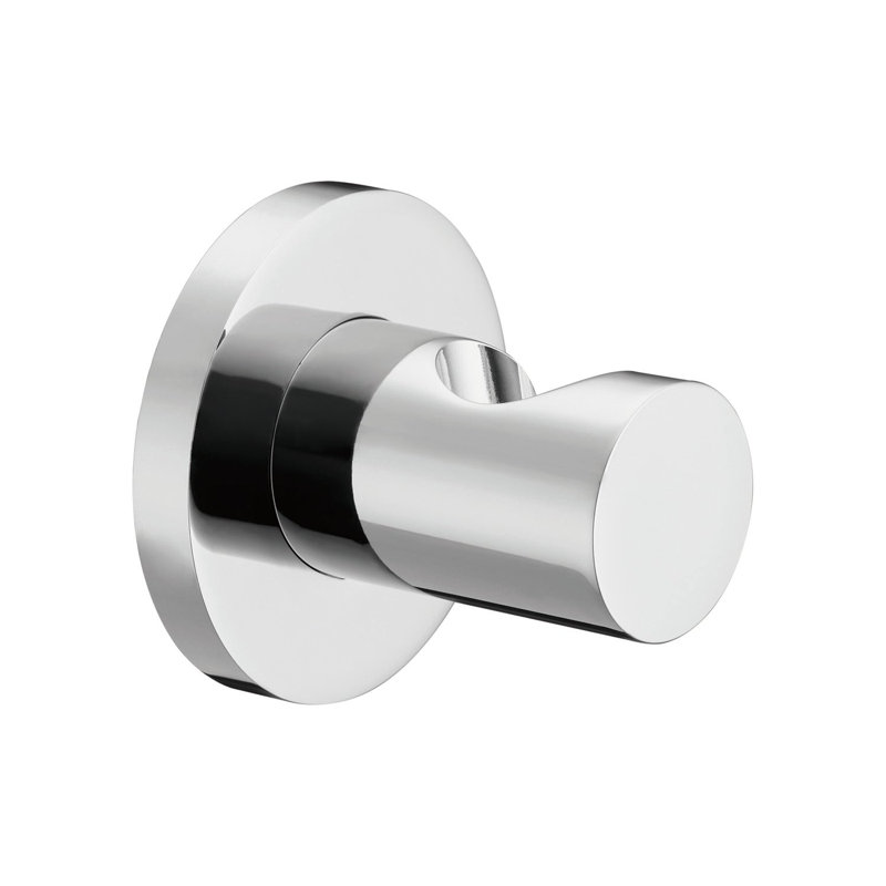 DAX Brass Round Shower Holder, Chrome