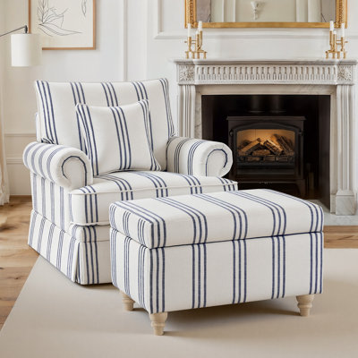 Banc de rangement avec repose-pieds Mercury
