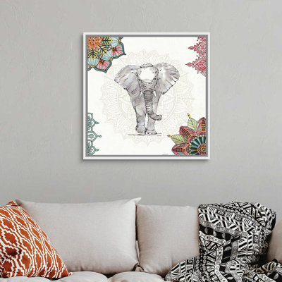 " Mandala Morning I " by Anne Tavoletti Painting Print