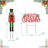 Yard Stake Weather Resistant Metal Christmas Decoration