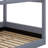 Upholstered House Daybed With LED Light Strips-719769515