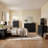 Modern 8-Drawer Chest with Square Black Pulls, Ample Storage Chest for Bedroom & Living Room, Black TV Stand, Multi-Drawer Organizer-266045570