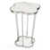 Clover Marble End Table