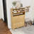 24 Pair Shoe Storage Cabinet With 3 Flip Drawers, Free Standing Hidden Shoe Organizer-684019524