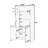 Compact Kitchen Pantry,69''H Buffet With Hutch And Foldable Workstation, Multifunctional Storage Cabinet Cupboard With Adjustable Shelf And Power Outlet For Dining, Living Room-1468714570