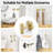 5 Piece Bathroom Hardware Set (set Of 5)-120837234
