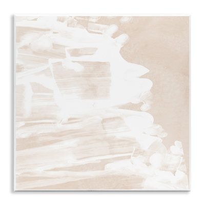 Art abstrait sur plaque, mouvement de marée abstrait par June Erica Vess