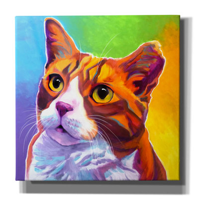 «Cat - Ernie» par Dawg Painter, art mural sur toile