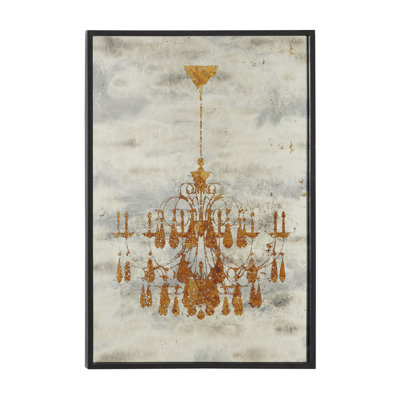 Glam Abstract Wall Decor on Metal