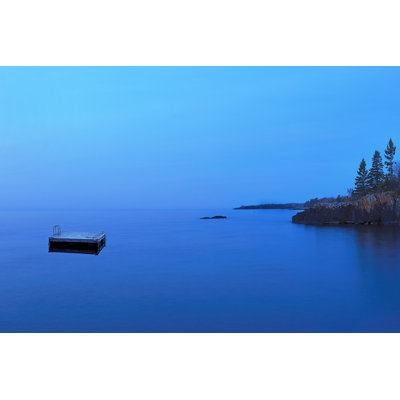 Lakescape XII by James McLoughlin - Wrapped Canvas Print