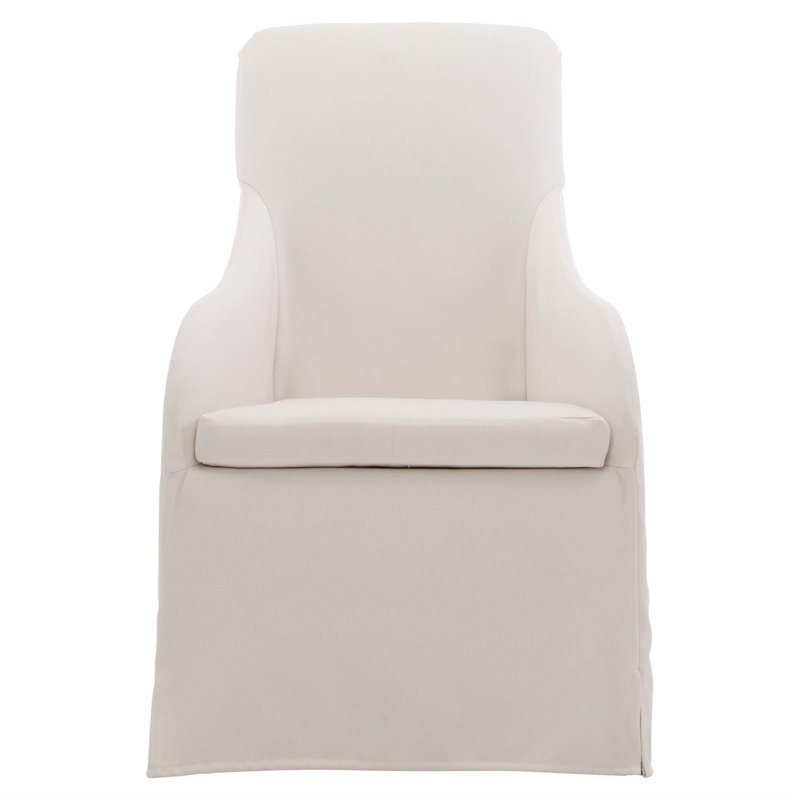 Bellair Patio Dining Armchair with Cushion, Beige Linen 6025-012
