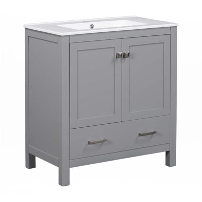 Meuble-lavabo 30 po avec lavabo simple