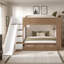 Bunk Bed with Slide, Storage Stairs, Shelves, and 3 Drawers-910398739