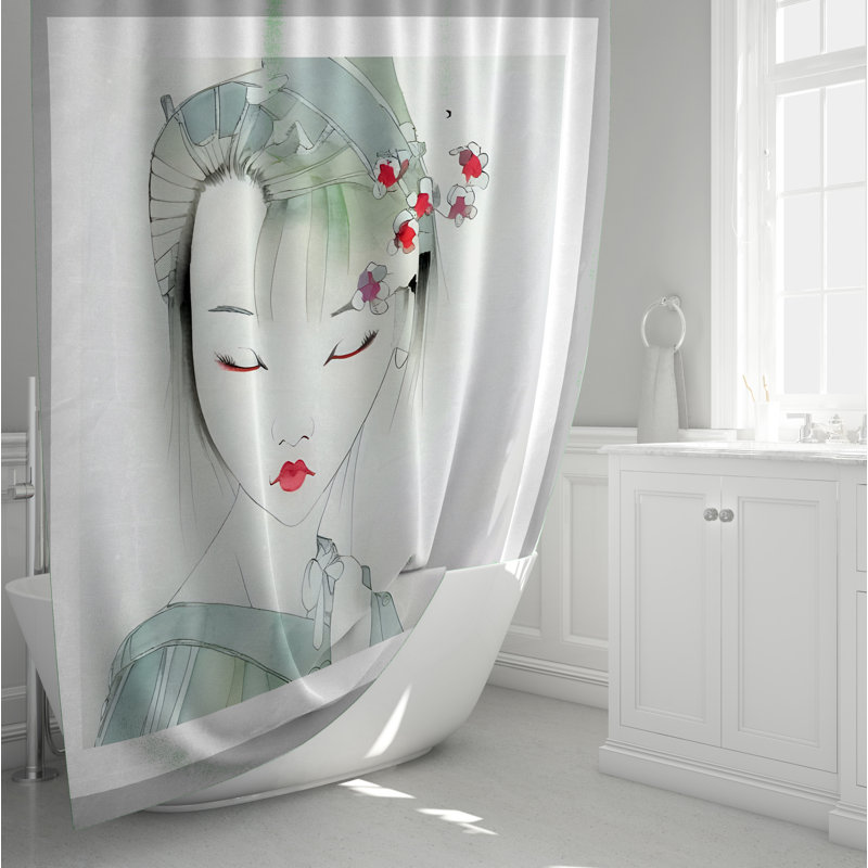 Rideau de douche Gerton, H 72 po x l 70 po