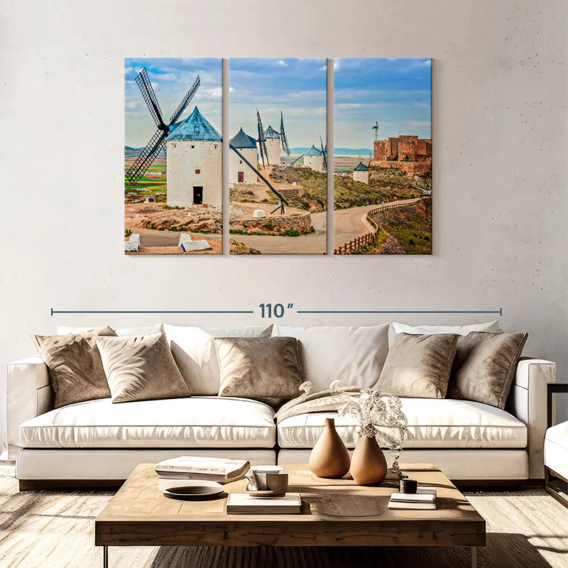 Moulins Alvord Don Quichotte, H 48 po x l 74 po