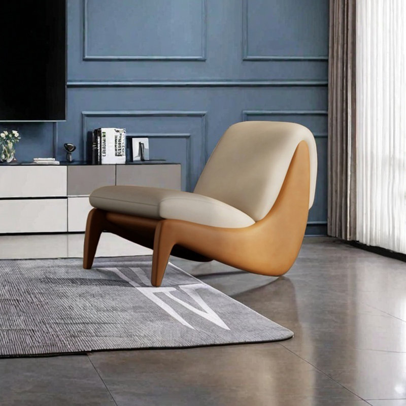 Yulier, Beige/Orange