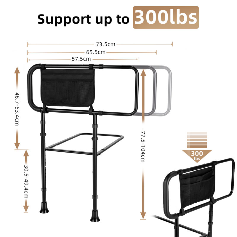 Adjustable Bed Rails For Elderly Adults